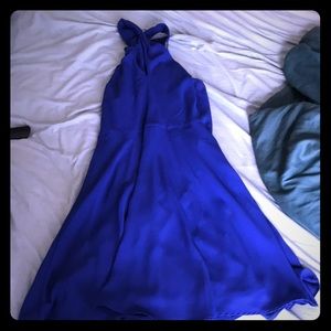 Blue party dress